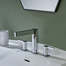 Riobel Paradox Three Hole Basin Mixer - Chrome