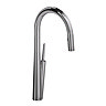 Riobel Solstice Single Lever Kitchen Mixer with Pull Down Spray - Chrome