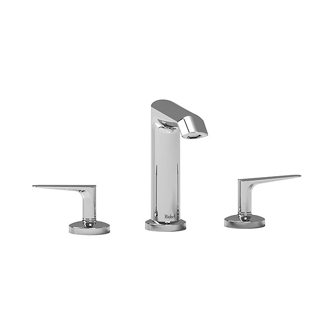 Riobel Venty Three Hole Basin Mixer - Chrome - VY08C-EM