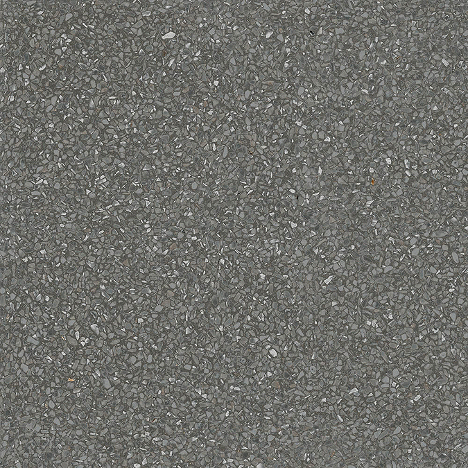 Rivara Grey Terrazzo Effect Floor Tiles - 608 x 608mm  Profile Large Image