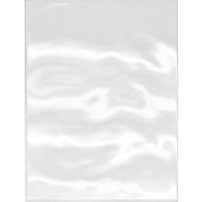 Riviera Classic White Relief Wall Tile (Bumpy Gloss - 250 x 330mm) Large Image