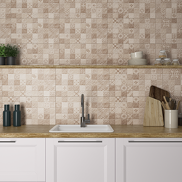 Robello Decor Ivory Stone Effect Wall Tiles - 300 x 600mm