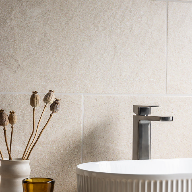 Esta Beige Stone Effect Wall Tiles - 316 x 600mm