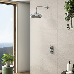 Esta Ivory Stone Effect Wall Tiles - 316 x 600mm