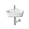 Roca - The Gap 480mm wall mounted corner basin - 1 tap hole - 32747R000 Large Image