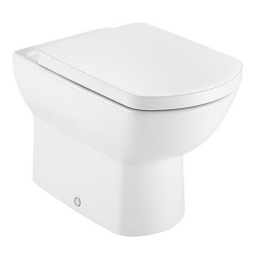 Roca Aire Back-to-Wall Toilet + Soft Close Seat  Profile Large Image