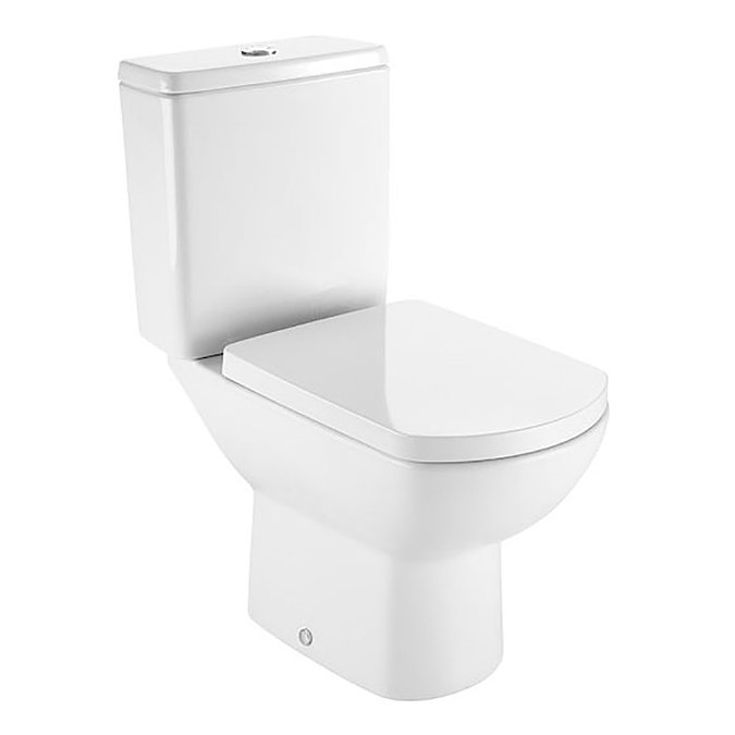 Roca Aire Close Coupled Toilet with Soft-Close Seat Large Image