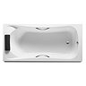 Roca BeCool 1800 x 800mm Rectangular Acrylic Bath with Grips Large Image