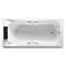 Roca BeCool 1800 x 800mm Rectangular Acrylic Bath with Grips Large Image