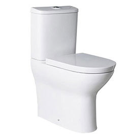Roca Colina Comfort Height BTW Close Coupled Toilet with Soft-Close Seat Medium Image
