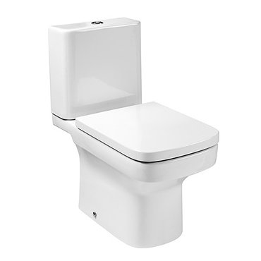 Roca Dama-N Close Coupled Toilet with Soft-Close Seat Profile Large Image