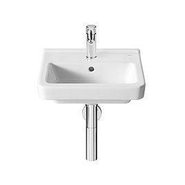 Roca Dama-N Compact Wall-hung 1TH Basin - Various Sizes Large Image