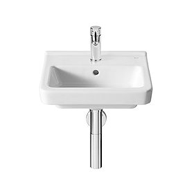 Roca Dama-N Compact Wall-hung 1TH Basin - Various Sizes Large Image