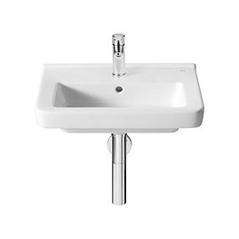 Roca Dama-N Compact 500 x 320mm Wall-hung 1TH Basin - 327788000 Large Image
