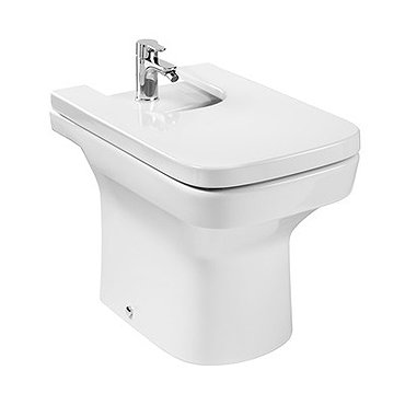 Roca Dama-N Floor-Standing Bidet with Soft-Close Cover Profile Large Image