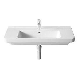 Roca Dama-N 1000 x 460mm Wall-Hung 1TH Basin - 327780000 Large Image