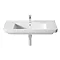 Roca Dama-N 1000 x 460mm Wall-Hung 1TH Basin - 327780000 Large Image