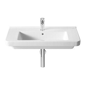 Roca Dama-N 650 x 460mm Wall-Hung 1TH Basin - 327783000 Large Image