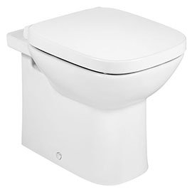 Roca Debba Back to Wall Toilet Pan + Soft Close Seat Medium Image