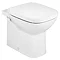Roca Debba Back to Wall Toilet Pan + Soft Close Seat Large Image