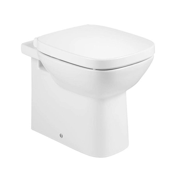 Roca Debba Back To Wall Toilet + Soft Closing Seat Victorian Plumbing UK