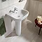 Roca Debba Wall-Hung 1TH Basin - Various Sizes Feature Large Image