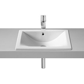 Roca Diverta 500 x 380mm In countertop or under countertop basin 0 Tap Hole - 327114000 Large Image