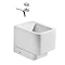 Roca - Element BTW Bidet - 2 x Tap Hole Options Large Image