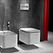Roca - Element Wall Hung WC Pan with Soft Close Seat - ROC-ELE-WALL Profile Large Image
