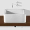 Roca - Element Wall Mounted Basin - 600mm - 2 x Tap Hole Options In Bathroom Large Image