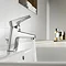 Roca Esmai Chrome Basin Mixer Tap excluding Waste - 5A3131C00 Profile Large Image