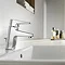 Roca Esmai Chrome Basin Mixer Tap with pop-up waste - 5A3031C00 Profile Large Image