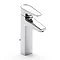 Roca Esmai Chrome Extended basin mixer with pop-up waste - 5A3431C00 Large Image