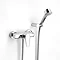 Roca Esmai Chrome Wall Mounted Shower Mixer & Handset - 5A2031C00 Large Image