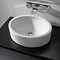 Roca Fuego 490 x 390mm Over countertop Basin 0TH - 32722E000 Profile Large Image