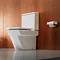 Roca Hall BTW Close Coupled Toilet with Soft-Close Seat Feature Large Image