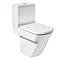 Roca Hall Open Back Close Coupled Toilet with Soft-Close Seat Large Image