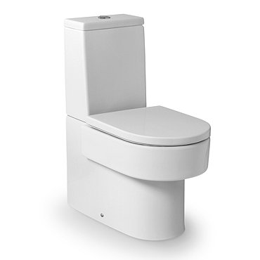 Roca Happening BTW Close Coupled Toilet with Soft-Close Seat Profile Large Image