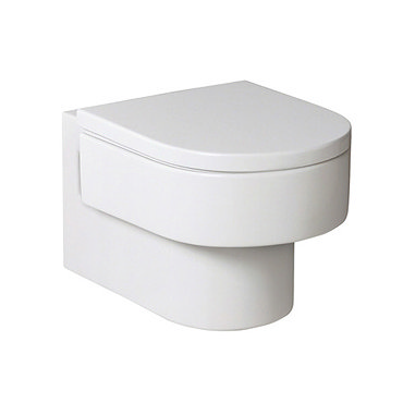 Roca Happening Wall-hung Pan with Soft-Close Seat Profile Large Image