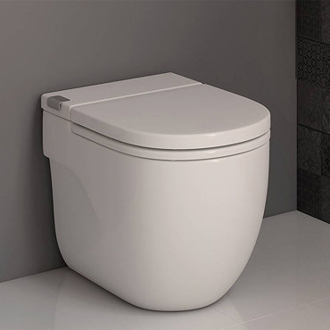 Roca In-Tank Meridian Back To Wall Toilet with Integrated Cistern + Soft Close Seat  Profile Large I