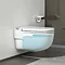 Roca In-Tank Meridian Wall Hung Toilet with Integrated Cistern + Soft Close Seat  Standard Large Ima
