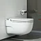 Roca In-Tank Meridian Wall Hung Toilet with Integrated Cistern + Soft Close Seat Large Image
