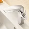Roca Insignia Cold Start Basin Mixer with Pop-up Waste - Chrome - A5A333AC00  Profile Large Image