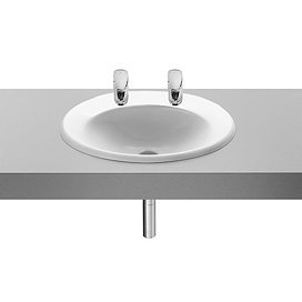 Roca Java 560 x 475mm In countertop basin 2TH - 327864000 Large Image