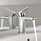 Roca L20 Chrome Basin mixer excluding waste - 5A3109C00 Feature Large Image