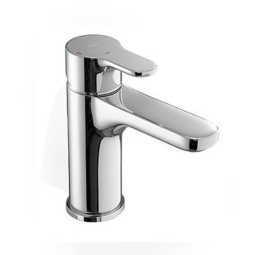 Roca L20 Chrome Basin mixer excluding waste - 5A3109C00 Profile Large Image