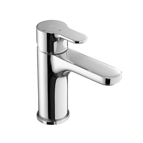 Roca L20 Chrome Smooth Body Basin mixer excluding waste - 5A3209C00 Large Image