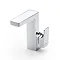 Roca L90 Chrome Side Lever Basin Mixer Tap with Pop-up Waste - 5A4001C00 Large Image