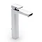 Roca L90 Chrome Extended Basin Mixer Tap with Pop-up Waste - 5A3401C00 Large Image