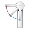 Roca L90 Cold Start Mono Basin Mixer + Waste Profile Large Image